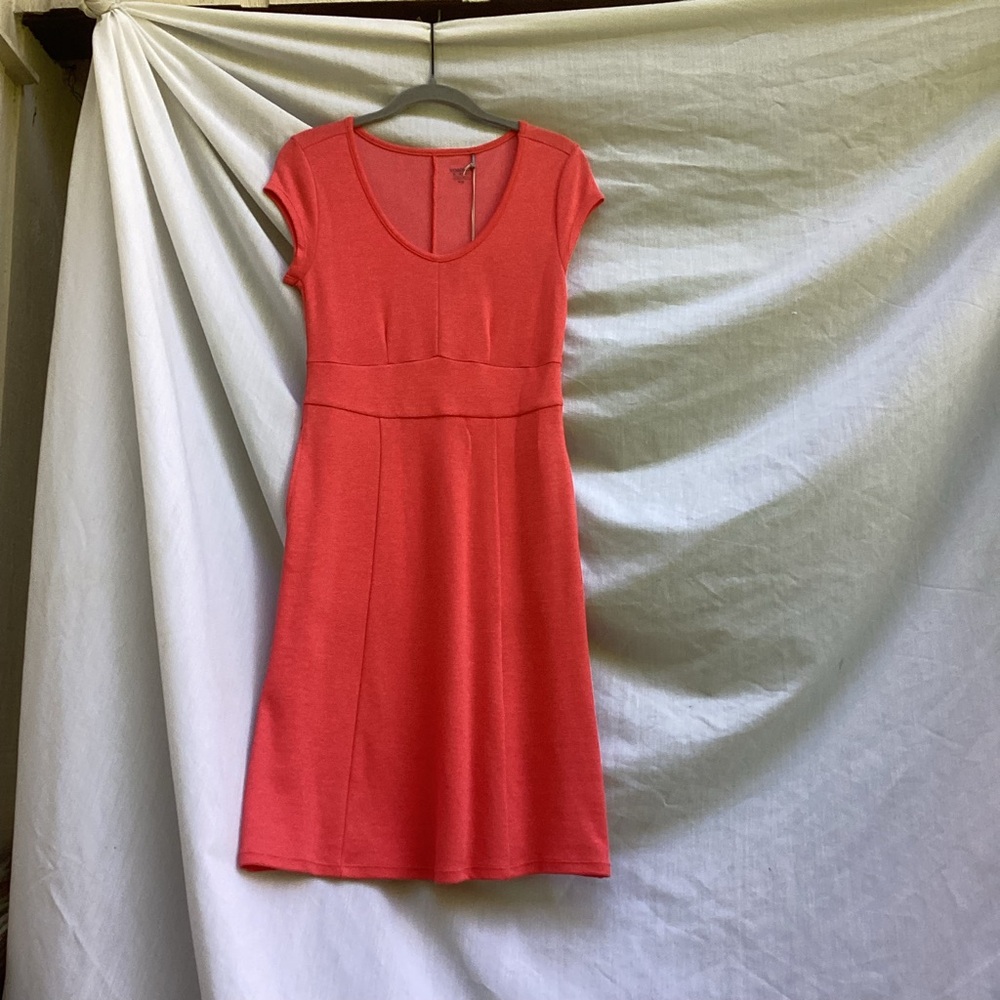 Toad&Co NWT Coral Cap Sleeve Midi Dress, size XS